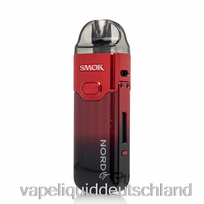 Smok Nord GT 80 W Pod-System, Rot-schwarze Vape-Flüssigkeit